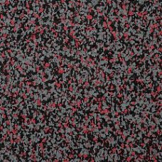 Резиновое рулонное покрытие чёрного цвета 6мм с 80% вкраплением цветного EPDM каучука 