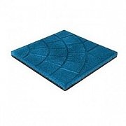 Плитка из резиновой крошки 350x350x30мм